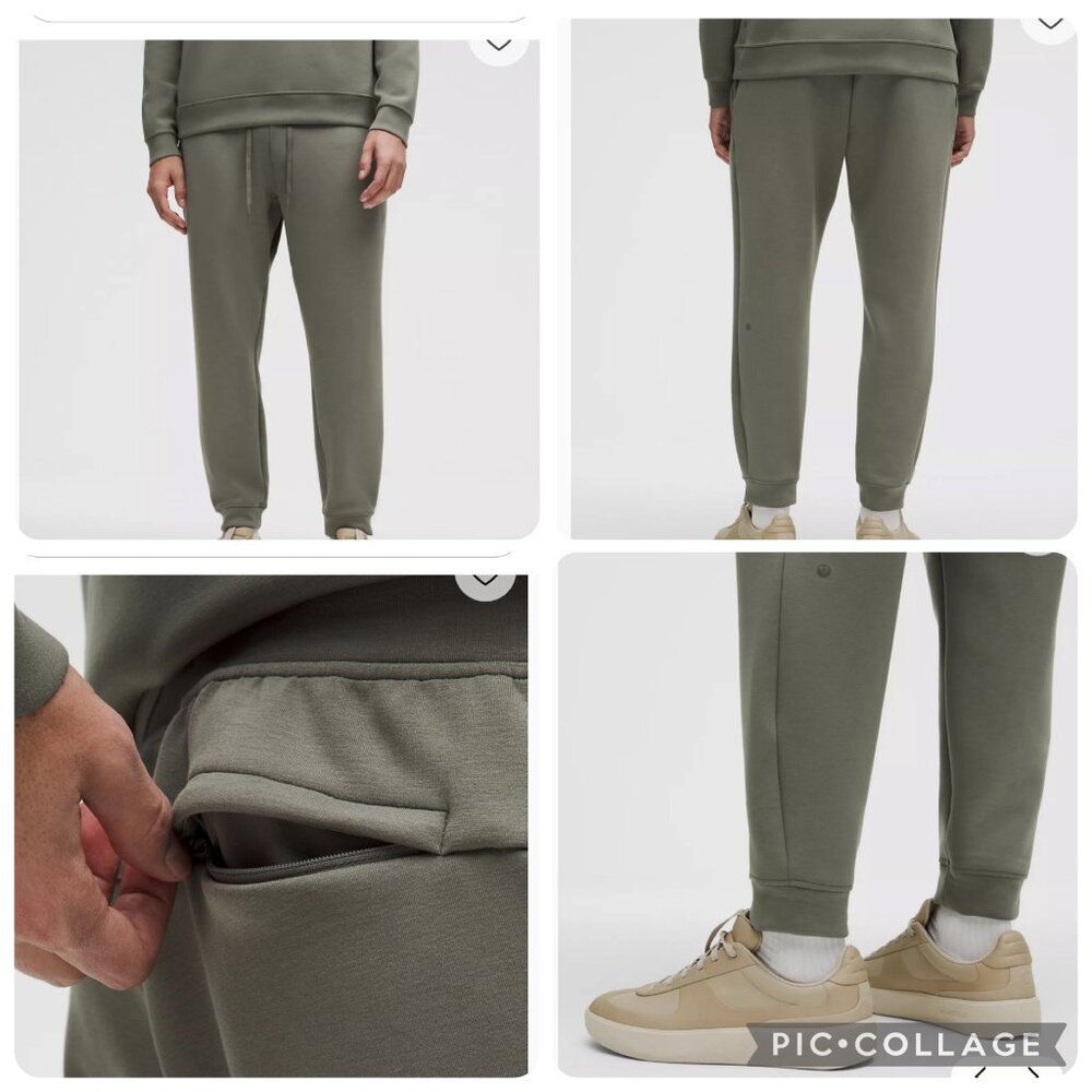 lululemon athletica Men's Olive Green Jogger Sweatpants